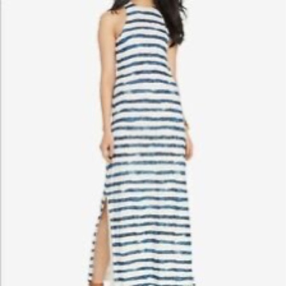 Ralph Lauren women’s striped maxi dress